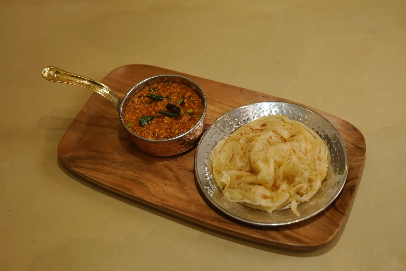 Koli Keema Gojju with Parota