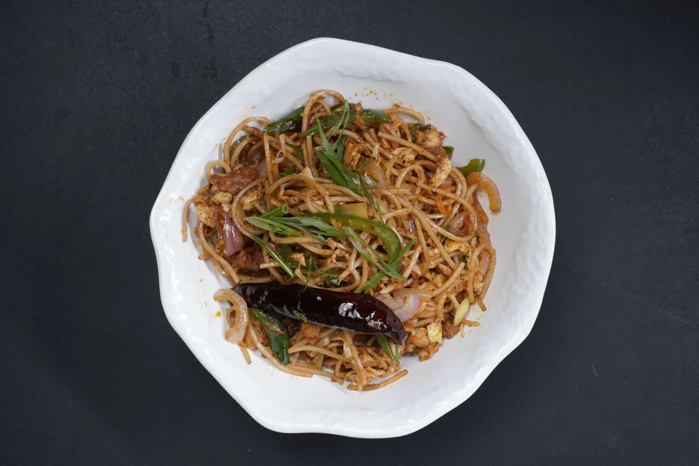 Schezwan Chicken Noodles